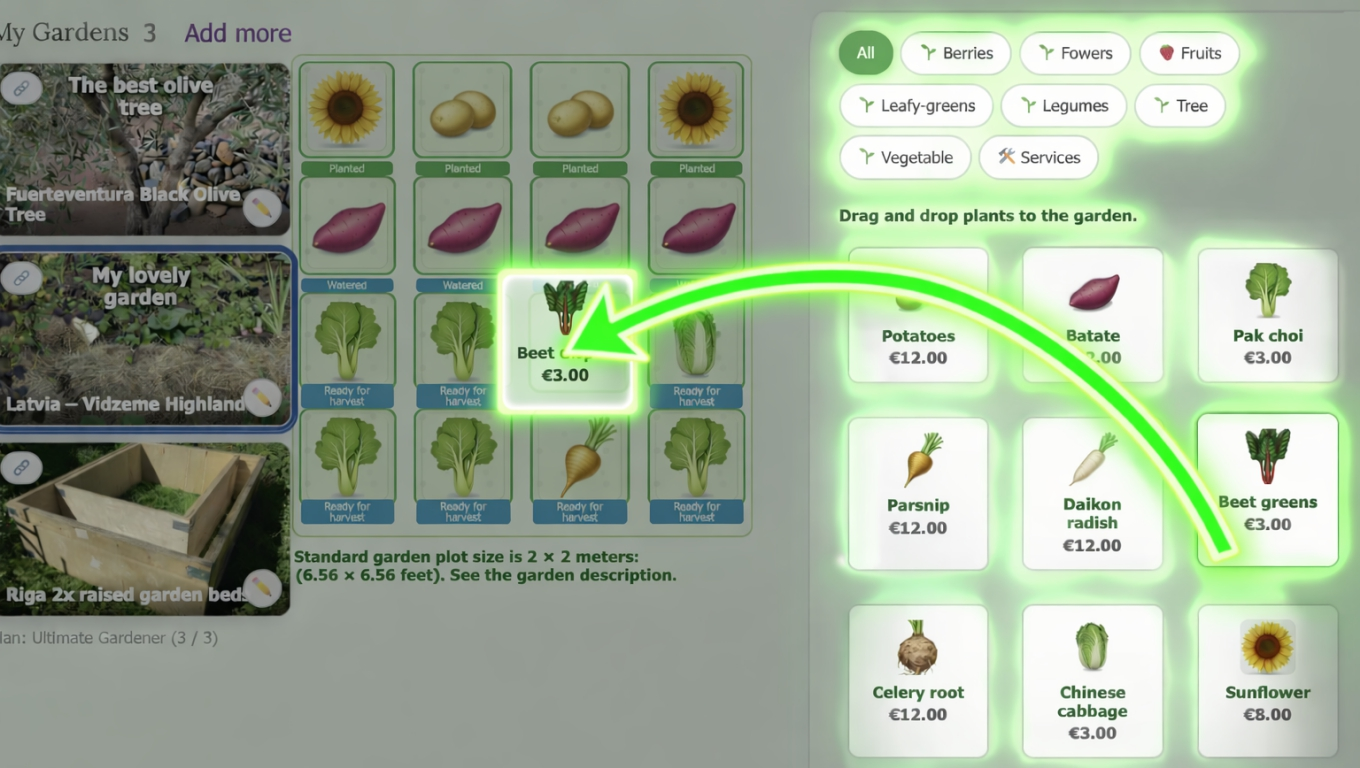 Plant your garden online