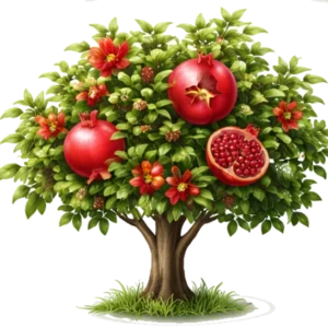 Pomegranate tree